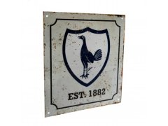 Tottenham Hotspur cedule na zeď Retro Logo Sign