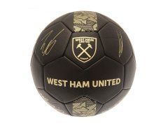 West Ham United fotbalový mini míč Signature Gold PH size 1