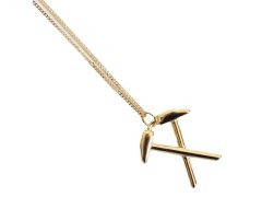 West Ham United řetízek na krk s přívěškem 18ct Gold Plated on Silver