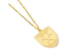 West Ham United přívěšek na krk Gold Finish Crest Necklace