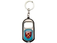 West Ham United přívěšek s&nbsp;otvírakem Key Ring Torch Bottle Opener