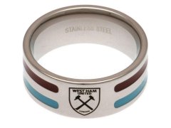West Ham United prsten Colour Stripe Ring Large