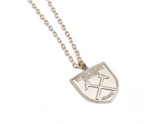 West Ham United řetízek na krk s přívěškem Silver Plated Pendant & Chain XL