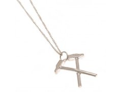 West Ham United řetízek na krk s přívěškem Sterling Silver Pendant & Chain HM