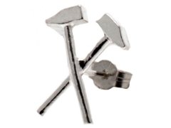 West Ham United náušnice Sterling Silver Stud Earring