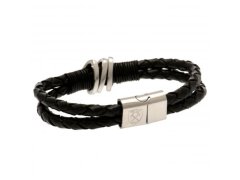 West Ham United kožený náramek Leather Bracelet