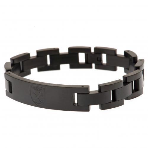 West Ham United náramek Black IP Bracelet - West Ham United klíčenky, náramky, šperky