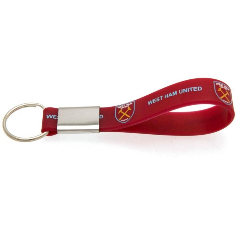 West Ham United přívěšek na klíče Silicone Keyring - West Ham United klíčenky, náramky, šperky