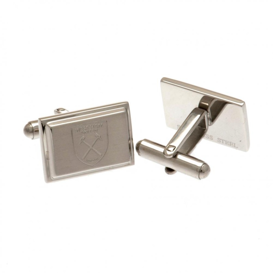 West Ham United manžetové knoflíčky Stainless Steel Cufflinks