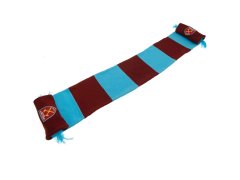 West Ham United zimní šála Bar burgundy - blue