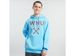 West Ham United pánská mikina s kapucí Logo blue