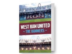 West Ham United narozeninové přání 3D Lenticular