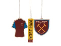 West Ham United osvěžovač vzduchu 3pk Air Freshener