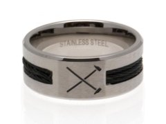 West Ham United prsten Black Inlay Small HM