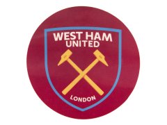 West Ham United samolepka Single Car Sticker CR