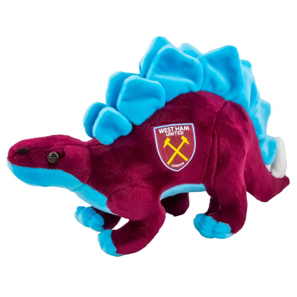 West Ham United plyšový Stegosaurus claret and blue - West Ham United ostatní suvenýry