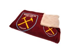 West Ham United deka Sherpa Fleece Blanket