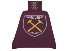 West Ham United povlečení na jednu postel Crest Single