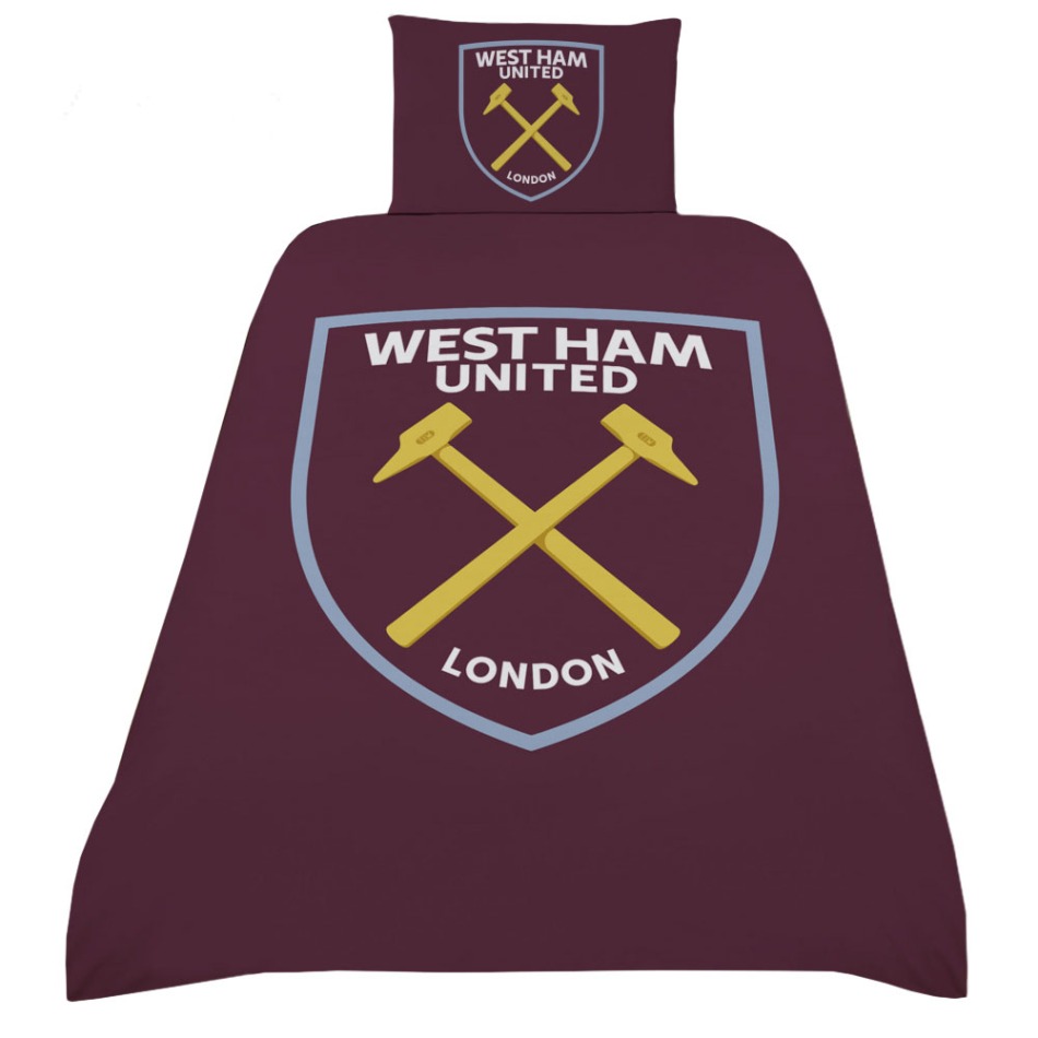 West Ham United povlečení na jednu postel Crest Single
