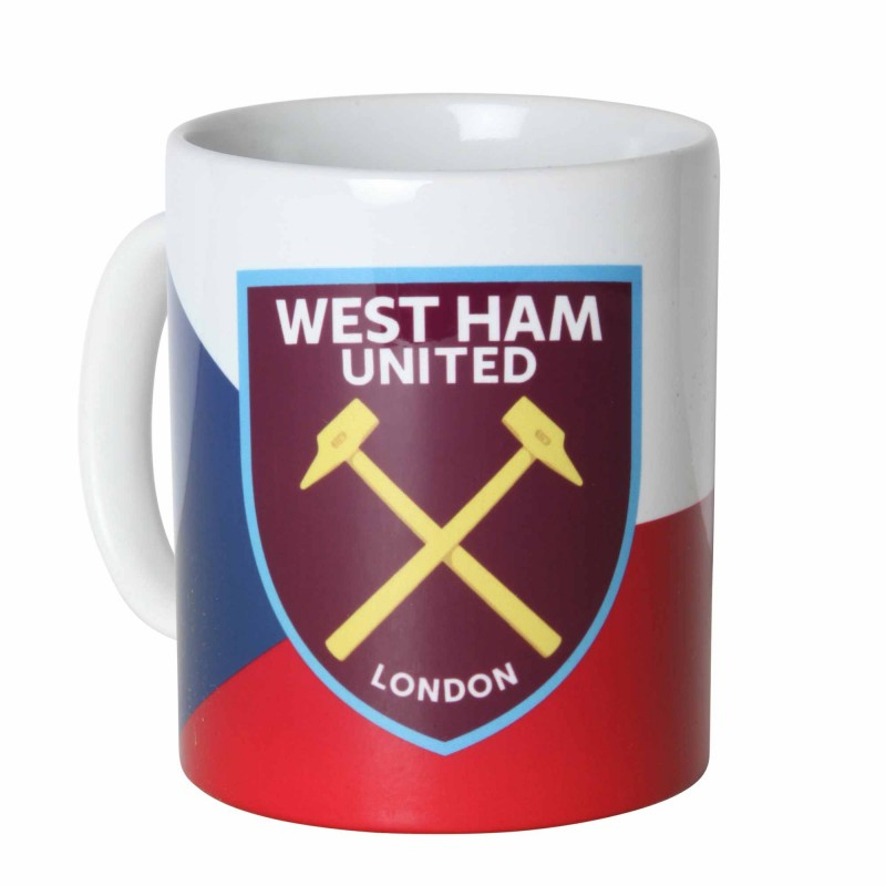 West Ham United hrníček Czech flag - West Ham United sklenice, hrníčky, misky