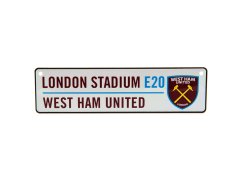 West Ham United cedule na okno Window Sign