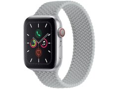 4wrist Elastický silikonový řemínek pro Apple Watch 38/40/41 mm - Grey