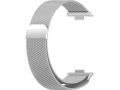 4wrist Milánský tah pro Huawei Fit 3 - Milanese Loop Silver