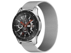 4wrist Milánský tah pro Samsung Galaxy Watch - Stříbrný 22 mm