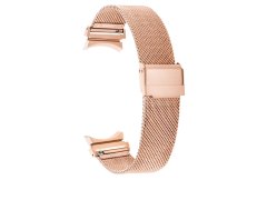 4wrist Milánský tah s klasickým zapínáním pro Samsung Galaxy Watch 6/5/4 - Rose Gold
