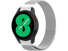 4wrist Milánský tah s magnetickým zapínáním pro Samsung Galaxy Watch 6/5/4 - Silver