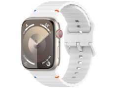 4wrist Řemínek ze silikonu pro Apple Watch 42/44/45/49 mm - White