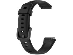4wrist Silikonový řemínek pro Huawei Watch Band 7 - Black