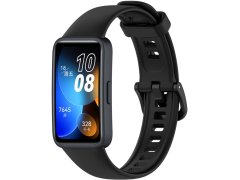 4wrist Silikonový řemínek pro Huawei Watch Band 8 - Black