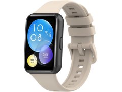 4wrist Silikonový řemínek pro Huawei Watch FIT 2 Active - Beige