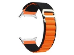 4wrist Samsung Galaxy Watch ULTRA 47mm řemínek - Orange/Black