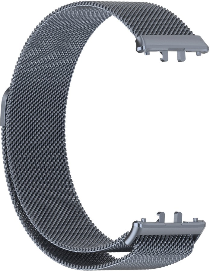 4wrist Řemínek pro Samsung Fit 3 - Milanese Loop Grey - Hodinky 4wrist