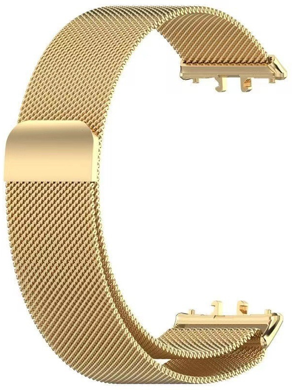 4wrist Řemínek pro Samsung Fit 3 - Milanese Loop Gold - Hodinky 4wrist