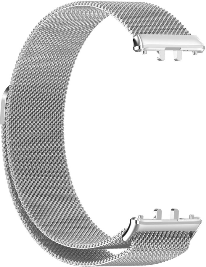 4wrist Řemínek pro Samsung Fit 3 - Milanese Loop Silver - Hodinky 4wrist