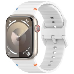 4wrist Řemínek ze silikonu pro Apple Watch 38/40/41 mm - White - Hodinky 4wrist