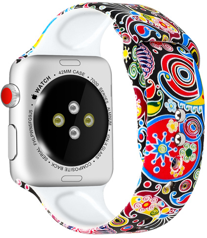 4wrist Silikonový řemínek pro Apple Watch - Colourful 38/40/41 mm - Hodinky 4wrist