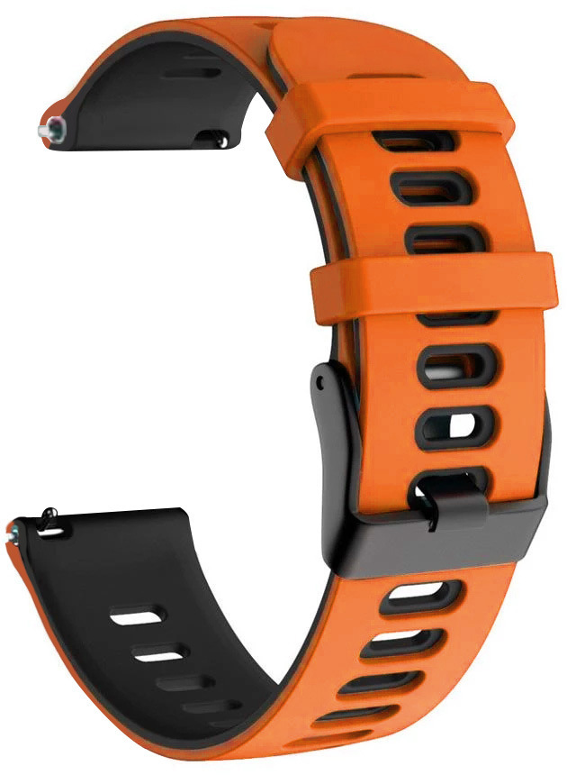 4wrist Silikonový řemínek pro Garmin 20 mm - Orange - Hodinky 4wrist