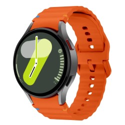 4wrist Silikonový řemínek pro Samsung Galaxy Watch 7 - Orange - Hodinky 4wrist