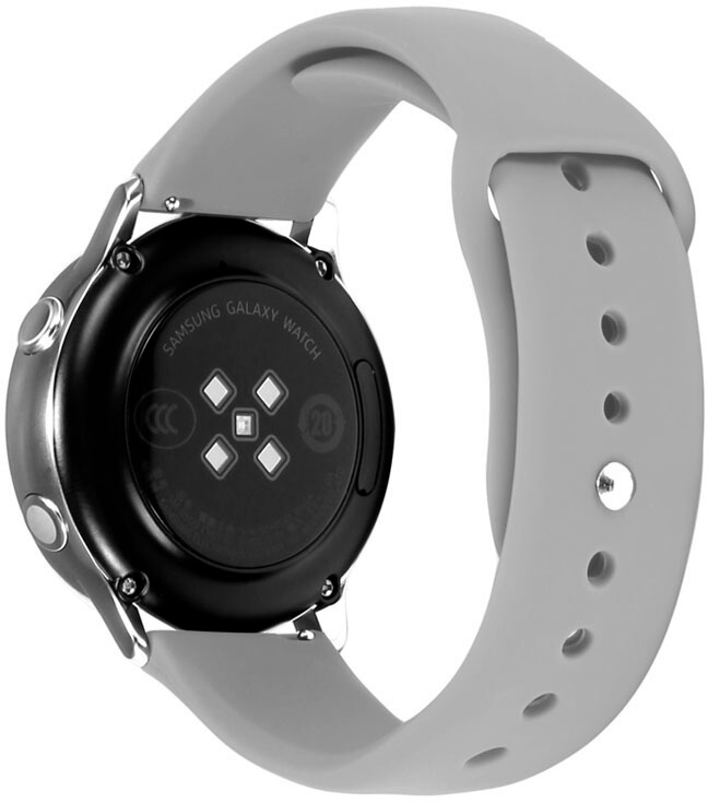 4wrist Silikonový řemínek pro Samsung Galaxy Watch - Fog 22 mm - Hodinky 4wrist