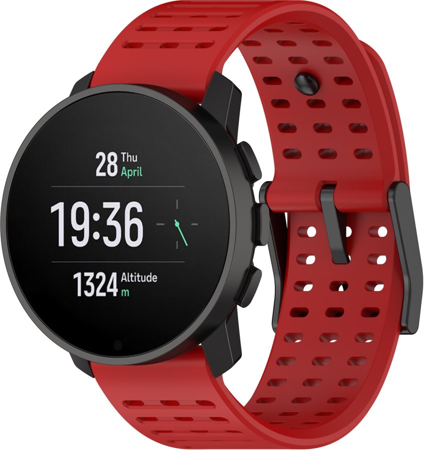 4wrist Silikonový řemínek pro Suunto 22 mm - Red 4wrist Silikonový řemínek pro Suunto 22 mm - Red - Hodinky 4wrist