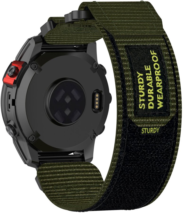 4wrist Velcro řemínek pro Garmin 22 mm - Green 4wrist Velcro řemínek pro Garmin 22 mm - Green - Hodinky 4wrist