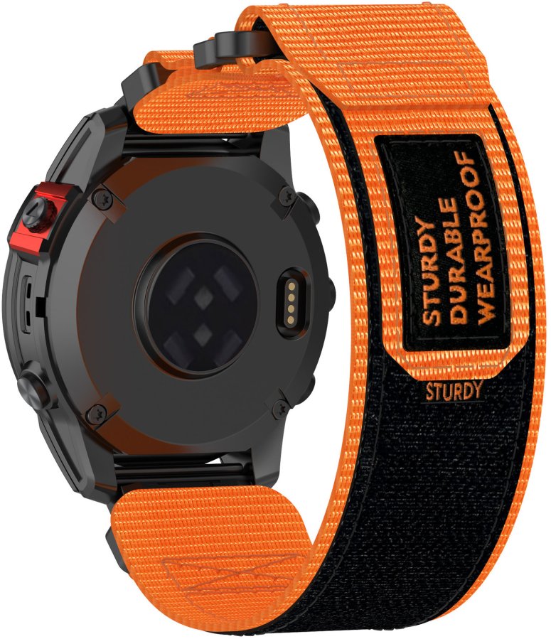 4wrist Velcro řemínek pro Garmin 26 mm - Orange 4wrist Velcro řemínek pro Garmin 26 mm - Orange - Hodinky 4wrist