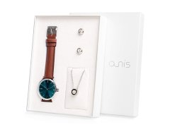 A-NIS Set hodinek, náhrdelníku a náušnic AS100-09