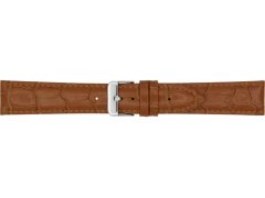 A-NIS Polstrovaný řemínek s&nbsp;motivem aligátora AK1306.03 22 mm