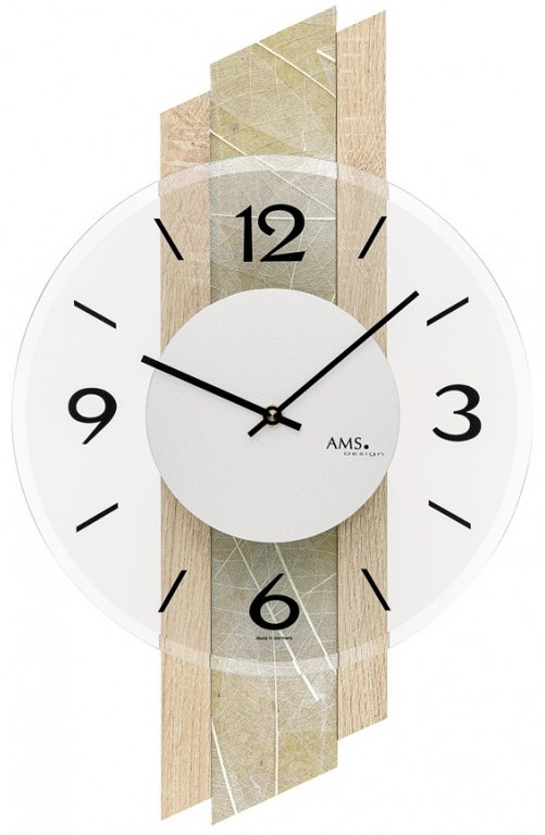 AMS Design Nástěnné hodiny 9665 - Hodinky AMS Design