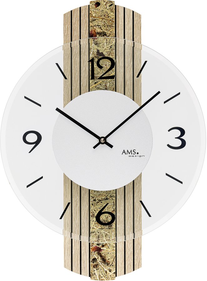 AMS Design Nástěnné hodiny 9674 - Hodinky AMS Design